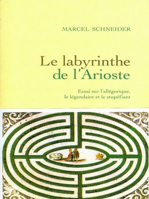 cover image of Le labyrinthe de l'arioste
